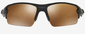 R19 OAKLEY FLAK 2.0 OO9295 929520 31 POLISHED BLACK / PRIZM TUNGSTEN POLARIZED