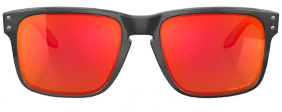 O71 OAKLEY HOLBROOK OO9102 9102E9 55 MATTE BLACK CAMO / PRIZM RUBY