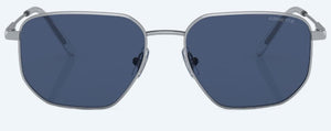 N45 ARNETTE SLING AN3086 74080 56 BRUSHED SILVER / DARK BLUE