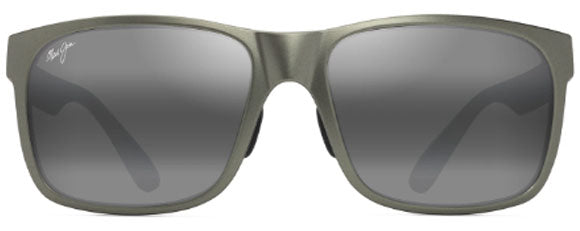 MJM184 MAUI JIM RED SANDS 432-15 MATTE GREYISH GREEN / NEUTRAL GREY