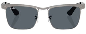 RB626 RAY-BAN WAYFARER DELUXE RB3875 029/R5 53 SANDBLASTED GUNMETAL ON GUNMETAL / BLUE