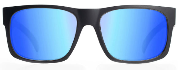MS034 MADSON CAMINO 30-0246 BLACK MATTE / BLUE CHROME POLARIZED