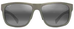 MJM183 MAUI JIM PUAKEA 670-15 MATTE GREYISH GREEN / NEUTRAL GREY