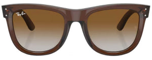 RB657 RAY-BAN WAYFARER REVERSE RBR0502S 6709CB 53 TRANSPARENT BROWN / BROWN
