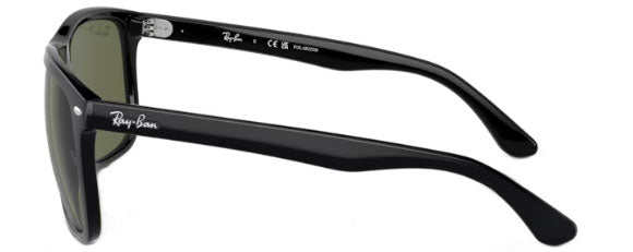 RB412 RAY-BAN BOYFRIEND TWO RB4547 601/58 60 BLACK / GREEN POLARIZED