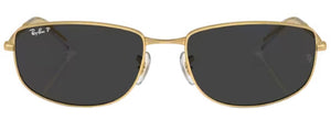 RB369 RAY-BAN RB3732 001/48 59 GOLD / BLACK POLARIZED