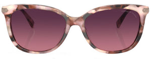 C169 COACH CL926 HC8378U 5528F4 57 ROSE PEARL TORTOISE / BURGUNDY GRADIENT POLARIZED