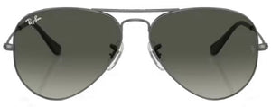 RB668 RAY-BAN AVIATOR RB3025 004/71 58 GUNMETAL / GRAY