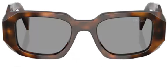 PR178 PRADA PR 17WS 20D50Q 49 JUNIPER TORTOISE / GREY