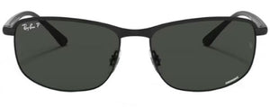 F243 RAY-BAN RB3671CH 186/K8 60 BLACK / DARK GREY POLARIZED