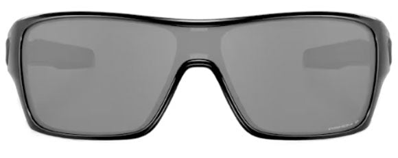 OK232 OAKLEY TURBINE ROTOR OO9307 930715 32 POLISHED BLACK / PRIZM BLACK POLARIZED