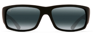 MJ3 MAUI JIM WORLD CUP 266-02MR 64 RUBBER MATTE BLACK / NEUTRAL GRAY