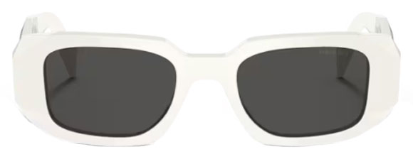 PR128 PRADA PR 17WS 1425S0 49 TALC / DARK GREY