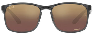 RB008 RAY-BAN RB4264 876/6B 58 GRAY / PURPLE MIRRORED GOLD