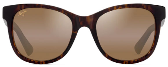 MJM222 MAUI JIM KIOPA'A H671-10 MATTE DARK HAVANA / HCL BRONZE