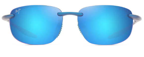 MJM199 MAUI JIM HOOKIPA ULTRA B676-03 METAL MATTE BLUE / BLUE HAWAII