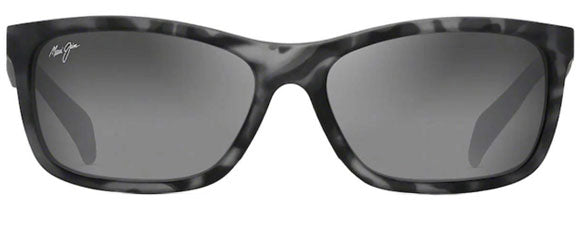 MJ373 MAUI JIM PUHI 785-11TM MATTE GREY TORTOISE RUBBER  NEUTRAL GREY POLARIZED