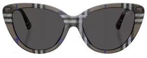 BB046 BURBERRY BE4457 416687 55 CHECK LICHEN / DARK GREY