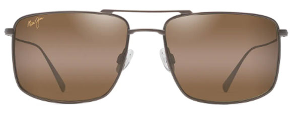 MJM026 MAUI JIM AEKO H886-01 55 SATIN SEPIA / HCL BRONZE