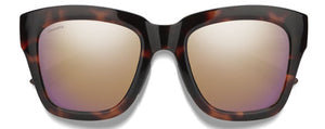 SM44 SMITH SWAY 205889086529V TORTOISE  / CHROMAPOP ROSE GOLD MIRRORED POLARIZED