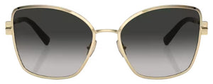 T168 TIFFANY TF3102B 60213C 58 PALE GOLD  / GRAY GRADIENT