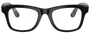 RB577 RAY-BAN META WAYFARER RW4008 601/SB 53 BLACK / CLEAR
