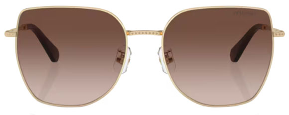 SW024 SWAROVSKI SK7021D 400213 59 PALE GOLD / GRADIENT BROWN