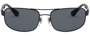 F20 RAY-BAN RB3445 006/P2 64 POLARIZED MATTE BLACK / DARK GRAY