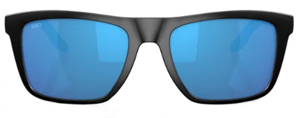 CT097 COSTA MAINSAIL 06S9107 910701 55 MATTE BLACK / BLUE MIRRORED POLARIZED