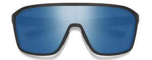 SM05 SMITH BOOMTOWN 20493200399XX MATTE BLACK / CHROMA POP BLUE MIRRORED POLARIZED