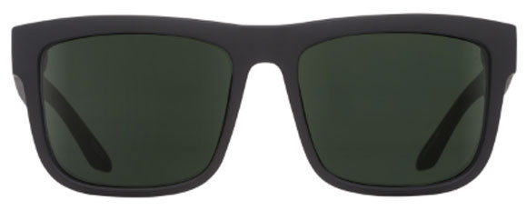 S12 SPY DISCORD 673119973863 57 SOFT MATTE BLACK / HAPPY GRAY GREEN