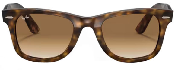 RB130 RAY-BAN WAYFARER RB4340 710/51 50 LIGHT HAVANA  / LIGHT BROWN GRADIENT