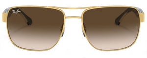 B68 RAY-BAN RB3530 001/13 58 GOLD / BROWN GRADIENT