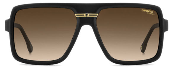 CA111 CARRERA VICTORY C 09/S 197737113452 MATTE BLACK GOLD / BROWN GRADIENT