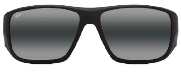 MJM211 MAUI JIM MYMAUI KEHA MM663-002 MATTE BLACK / NEUTRAL GREY