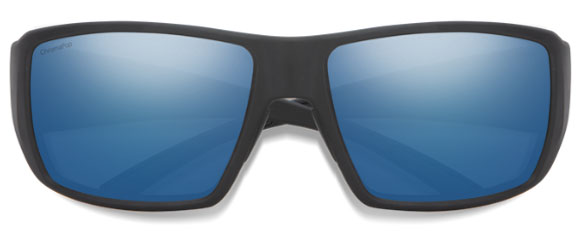 SM14 SMITH GUIDE'S CHOICE 20494712462QG MATTE BLACK  / CHROMA POP BLUE MIRRORED POLARIZED