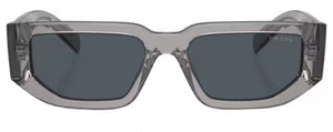 PR135 PRADA PR 09ZS 18S09T 54 TRANSPARENT ASPHALT / DARK GREY