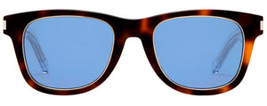 SL48 SAINT LAURENT SL 51 RIM-008 50 HAVANA CRYSTAL  / BLUE