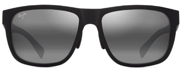 MJM181 MAUI JIM PUAKEA 670-02 MATTE BLACK / NEUTRAL GREY
