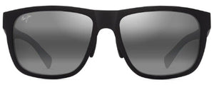 MJM181 MAUI JIM PUAKEA 670-02 MATTE BLACK / NEUTRAL GREY