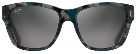MJ387 MAUI JIM HANAPAA GS538-03J BLUE BLACK TORTOISE  NEUTRAL GREY POLARIZED