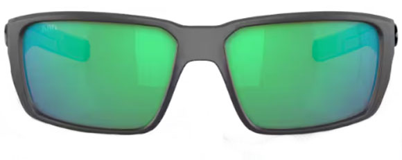 P108 COSTA FANTAIL PRO 6S9079 907910 60 MATTE GRAY / GREEN MIRROR POLARIZED