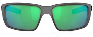 P108 COSTA FANTAIL PRO 6S9079 907910 60 MATTE GRAY / GREEN MIRROR POLARIZED