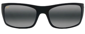 MJM164 MAUI JIM MYMAUI PEAHI MM202-023 MATTE BLACK / NEUTRAL GRAY
