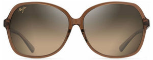MJ392 MAUI JIM TARO ASIAN FIT HS795N-18C CARAMEL PINK / HCL BRONZE POLARIZED