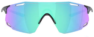 OK296 OAKLEY CYBR DYNO OO9513D 951302 39 POLISHED BLACK / PRIZM SAPPHIRE