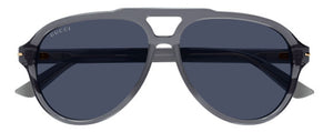 G234 GUCCI GG1443S-005 58 GRAY / BLUE