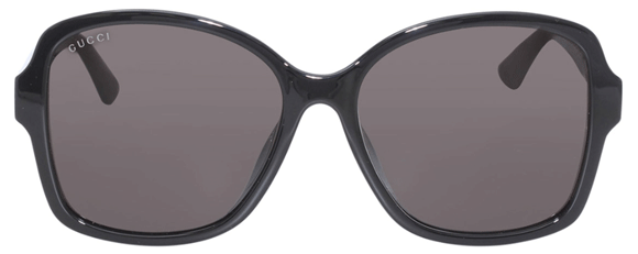 G144 GUCCI GG0765SA 002 57 BLACK / GREY – A Million Sunglasses display picture 3