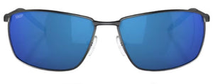 CT088 COSTA TURRET 06S6009 600902 63 MATTE BLACK / BLUE MIRRORED POLARIZED