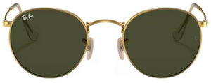 Z125 RAY-BAN ROUND METAL RB3447 001 50 ARISTA / G-15 GREEN